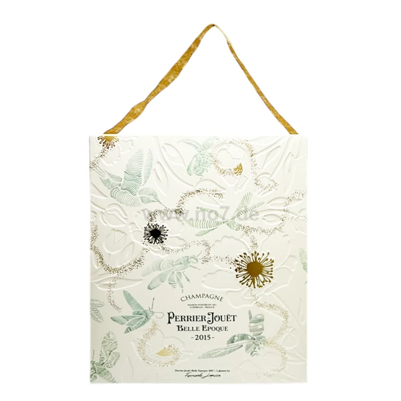 Belle Epoque Fleur de Champagne Set mit 2 Gläsern - Perrier Jouet 0,75