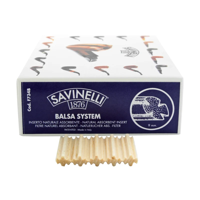 Big Box Balsaholzfilter 9mm Savinelli (200er)