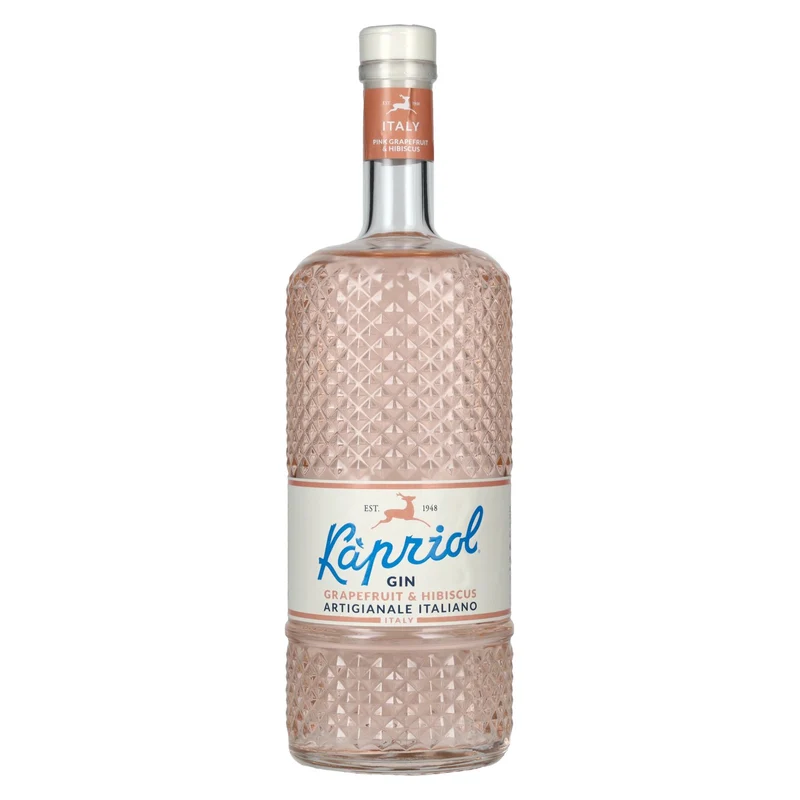 Kapriol GRAPEFRUIT & HIBISCUS Gin Artigianale Italiano 40,7% Vol. 0,7l