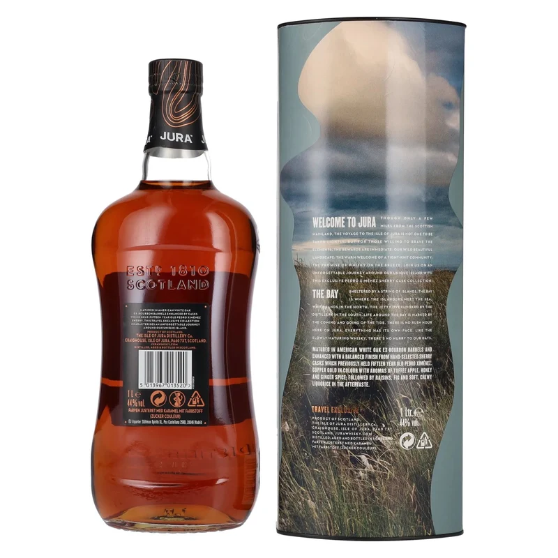 Jura THE BAY 12 Years Old Single Malt Scotch Whisky 44% Vol. 1l in Geschenkbox