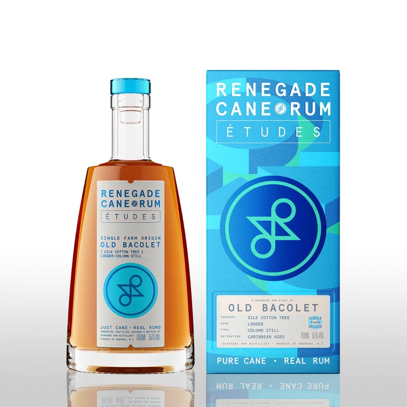 Renegade Cane Rum Études Old Bacolet 55% 0,7L