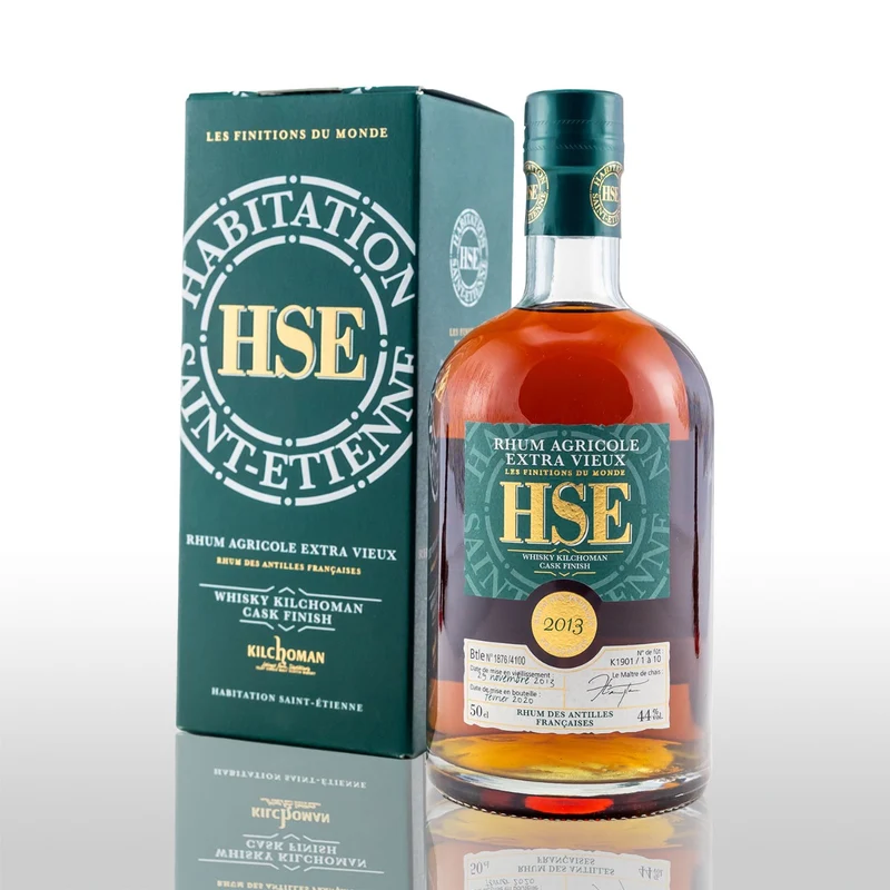 HSE Rhum Whisky Kilchoman Cask Finish 44% 0,5L