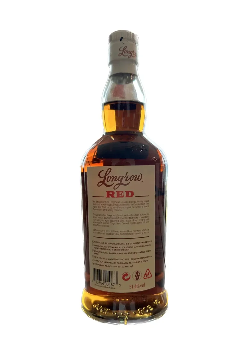 Longrow RED 15 Years old (2022) – Eine seltenes Juwel für Whiskyenthusiasten