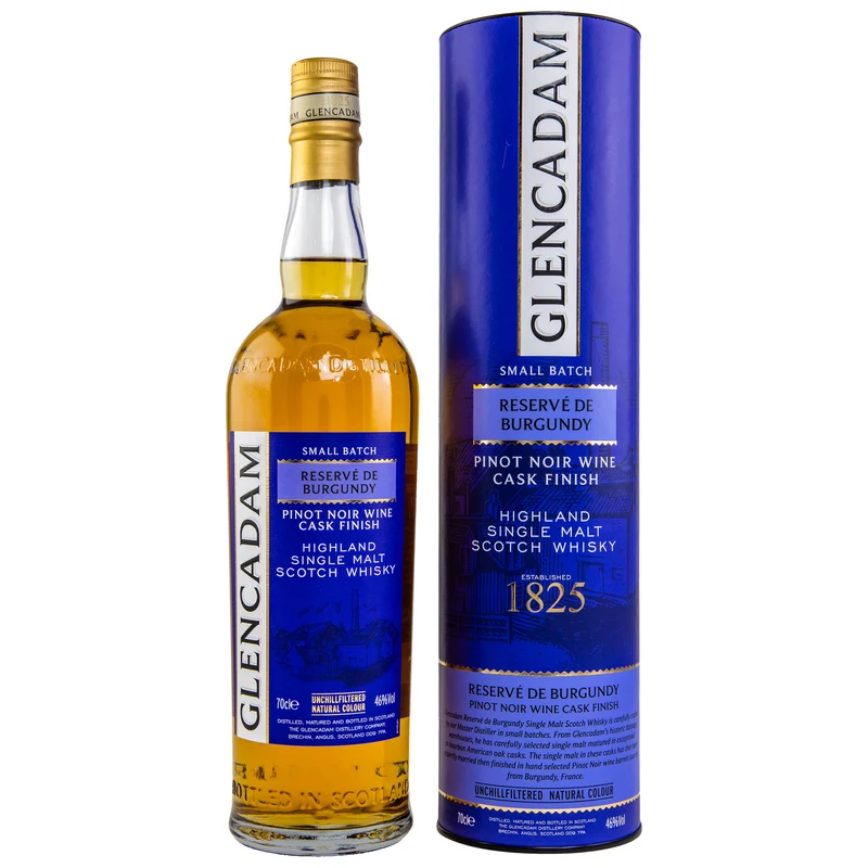 GLENCADAM - Reserve de Burgundy - Pinot Noir Cask Finish - 46% Vol.