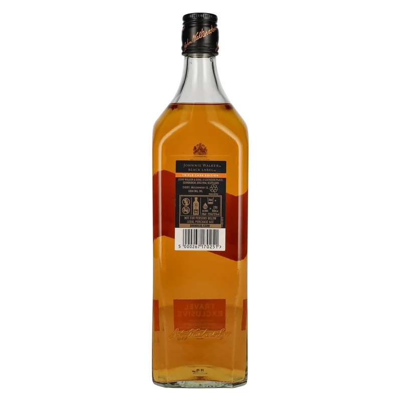 Johnnie Walker BLACK LABEL Blended Scotch Whisky TRIPLE CASK EDITION 40% Vol. 1l