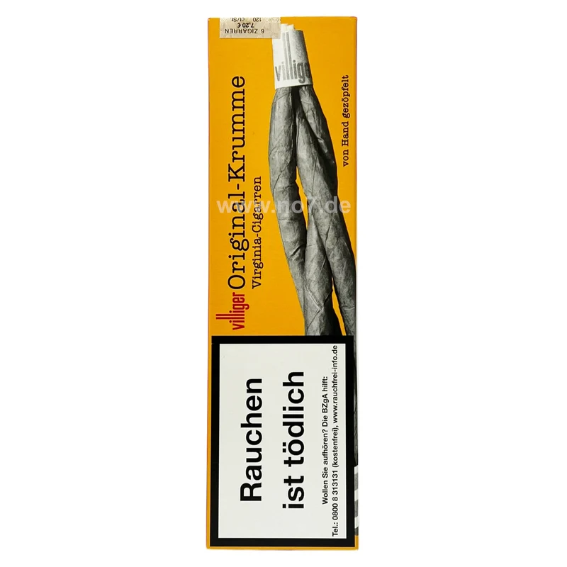 Villiger Original Krumme Virginia-Cigarren (6er)