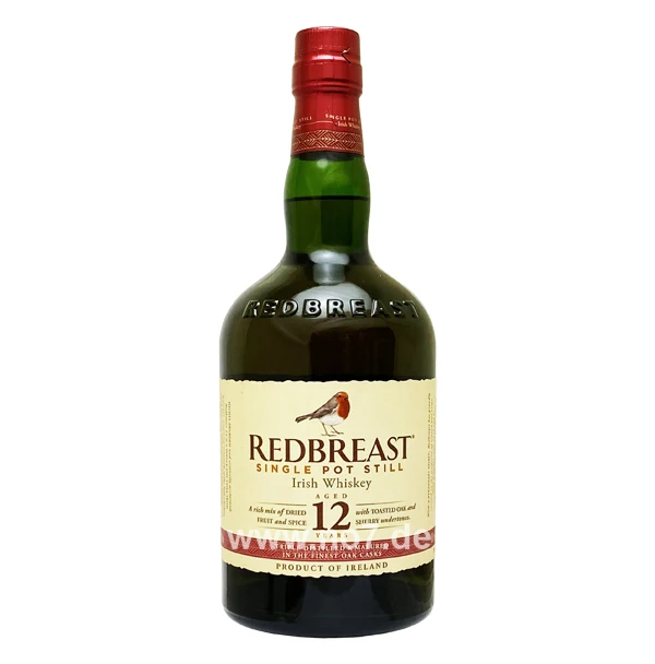 Redbreast 12 YO Single Pot Still Irish Whiskey 0,7l
