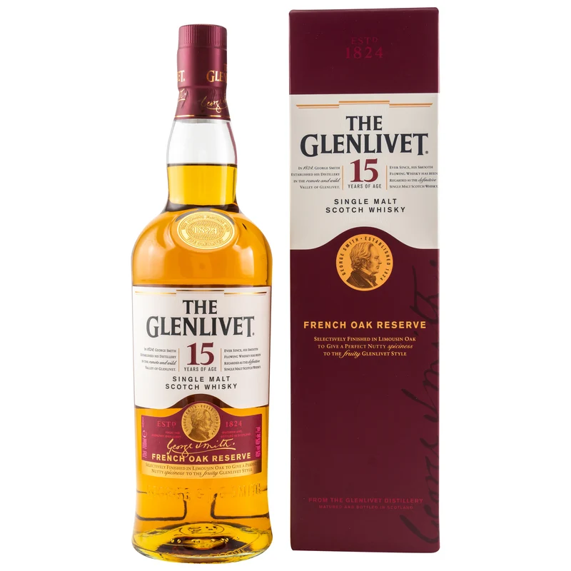 GLENLIVET - 15 Jahre - 40% Vol.