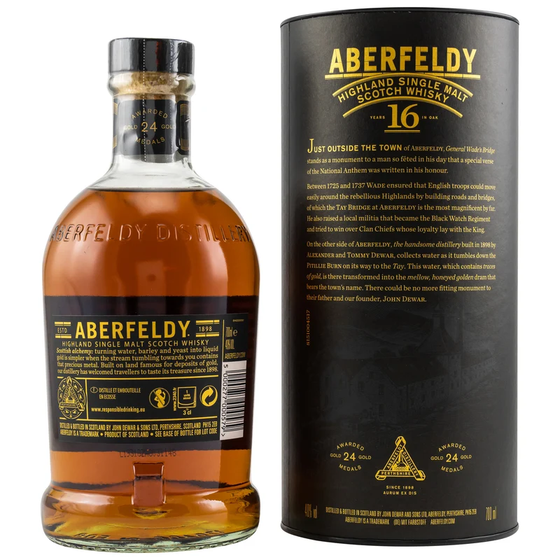 ABERFELDY - 16 Jahre - 40% Vol.