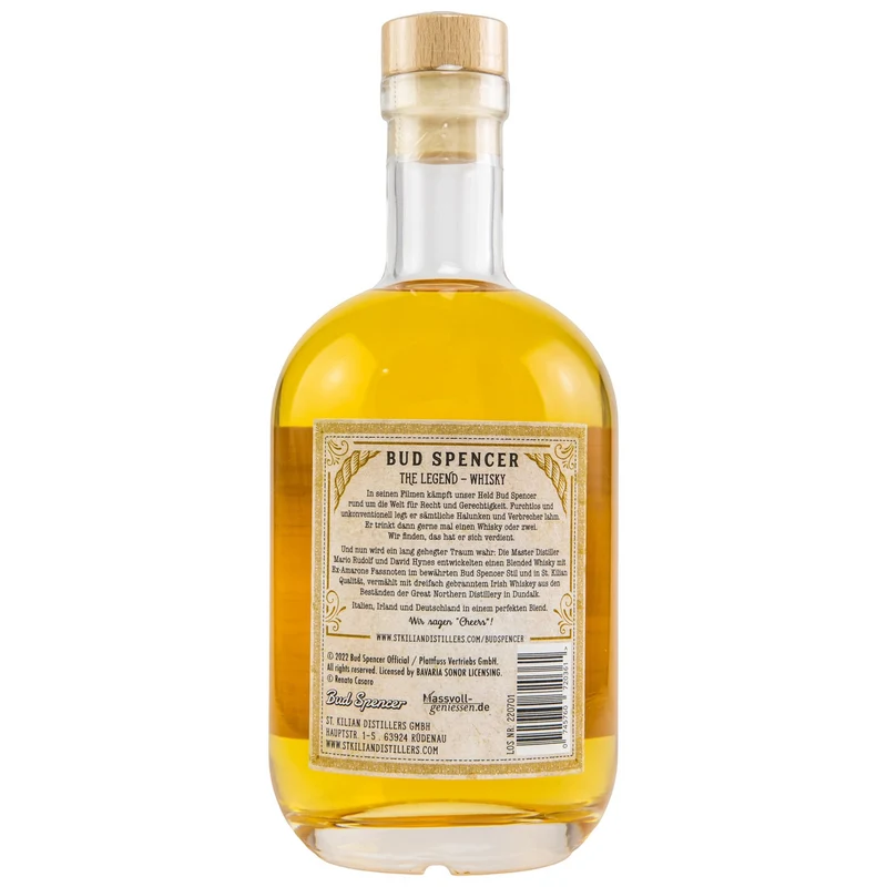 BUD SPENCER - The Legend Whisky - 46% Vol.