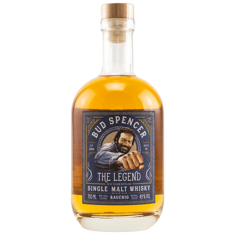 BUD SPENCER - The Legend Single Malt Whisky Peated - 49% Vol.