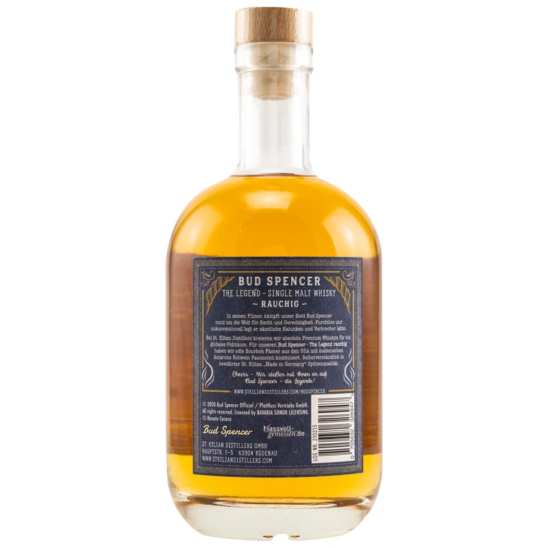 BUD SPENCER - The Legend Single Malt Whisky Peated - 49% Vol.