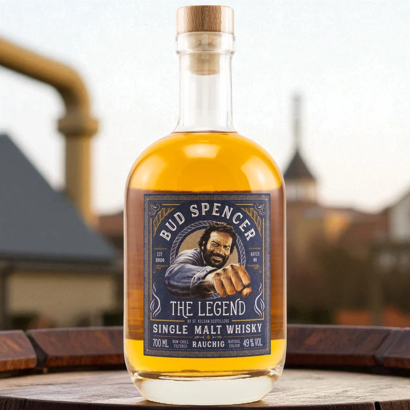 BUD SPENCER - The Legend Single Malt Whisky Peated - 49% Vol.