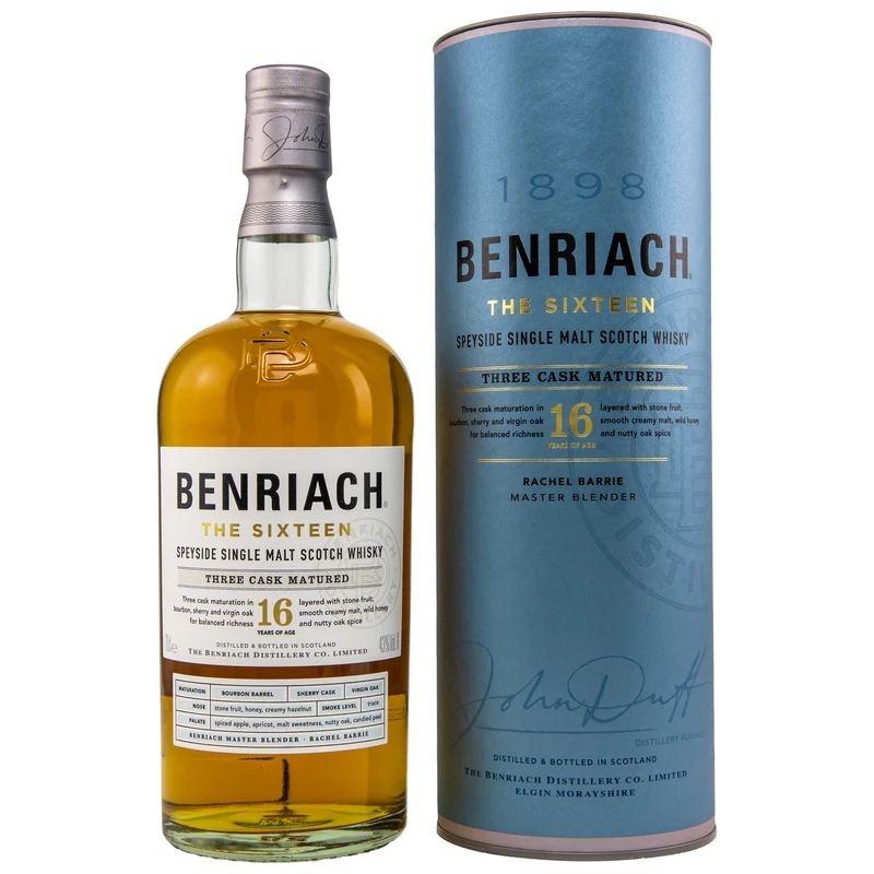 BENRIACH - 16 Jahre The Sixteen - 43% Vol.