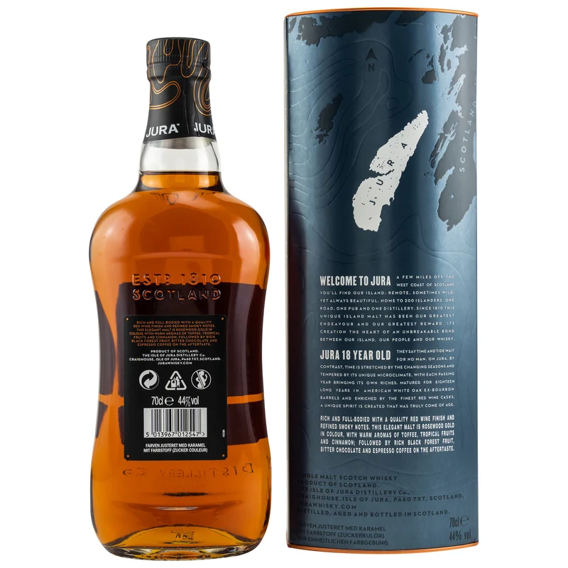 JURA - 18 Jahre - 44% Vol.