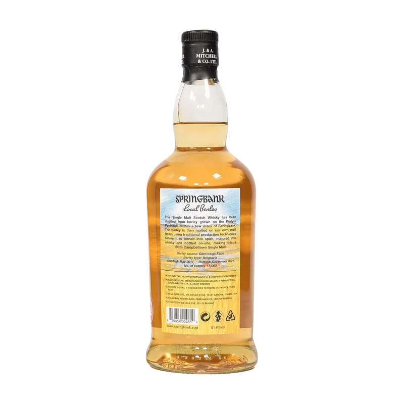 Springbank Local Barley 10 Years old (2022)