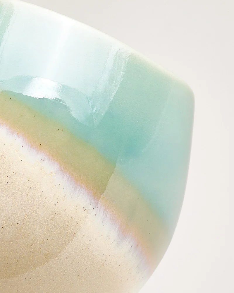 Bica Tasse klein hellgrün sand