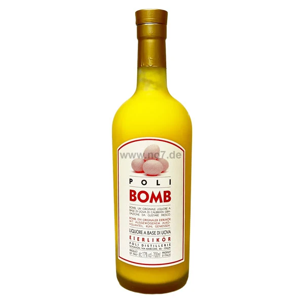 Poli Bomb Likör auf der Basis von Eiern 0,7l