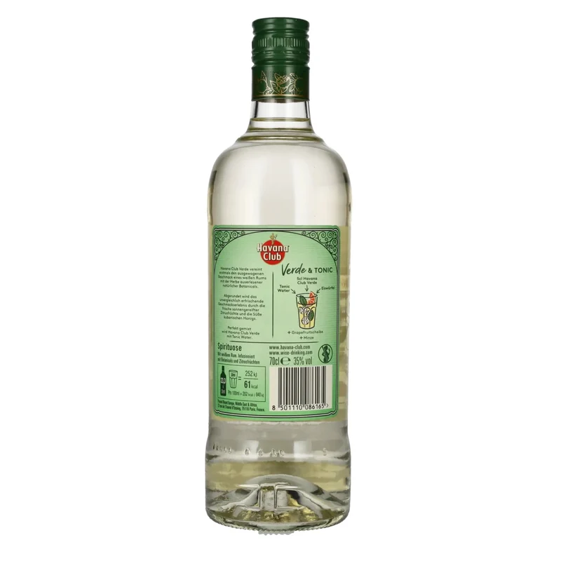 Havana Club VERDE Rum 35% Vol. 0,7l