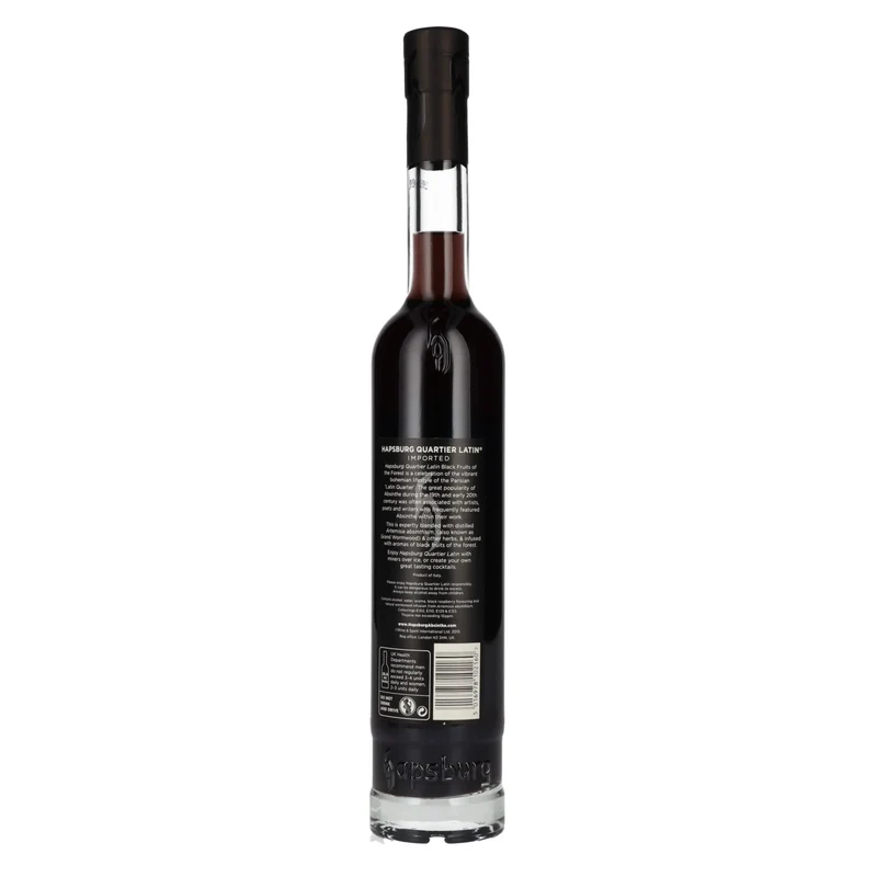 Hapsburg Absinthe QUARTIER LATIN Flavoured with Black Fruits of the Forest 53,5% Vol. 0,5l