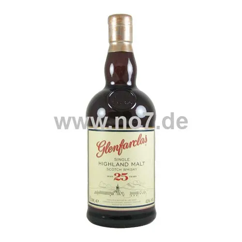 Glenfarclas 25 Jahre Single Malt Whisky 0,7l