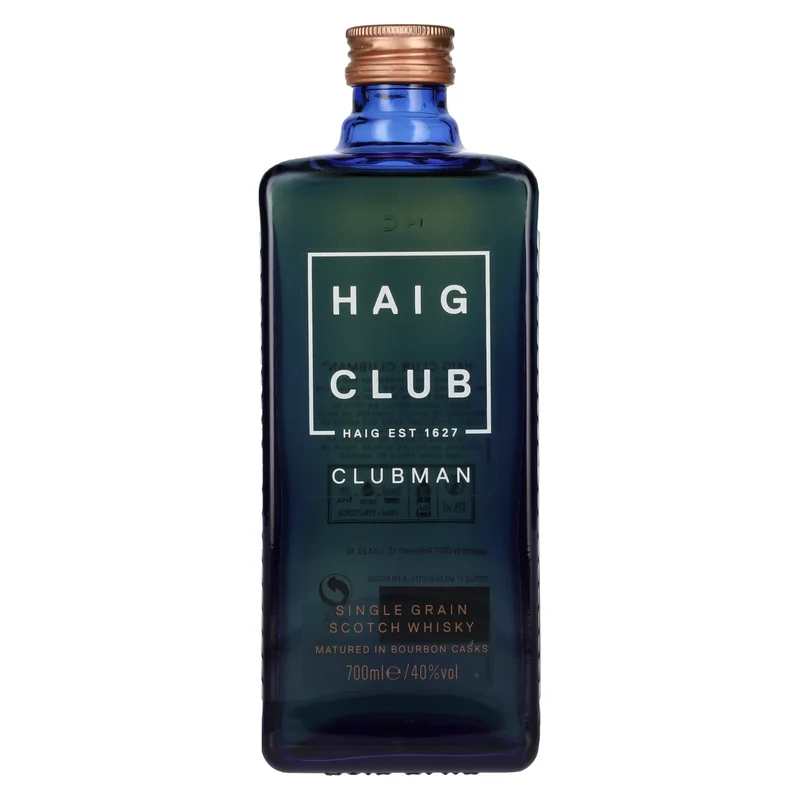 Haig Club CLUBMAN Single Grain Scotch Whisky 40% Vol. 0,7l