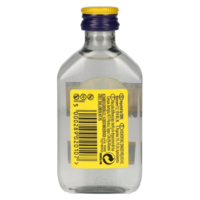 Gordon's London Dry Gin 37,5% Vol. 0,05l PET