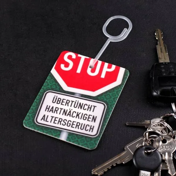 Duftbaum -Alter Sack- gegen hartnäckigen Altersgeruch