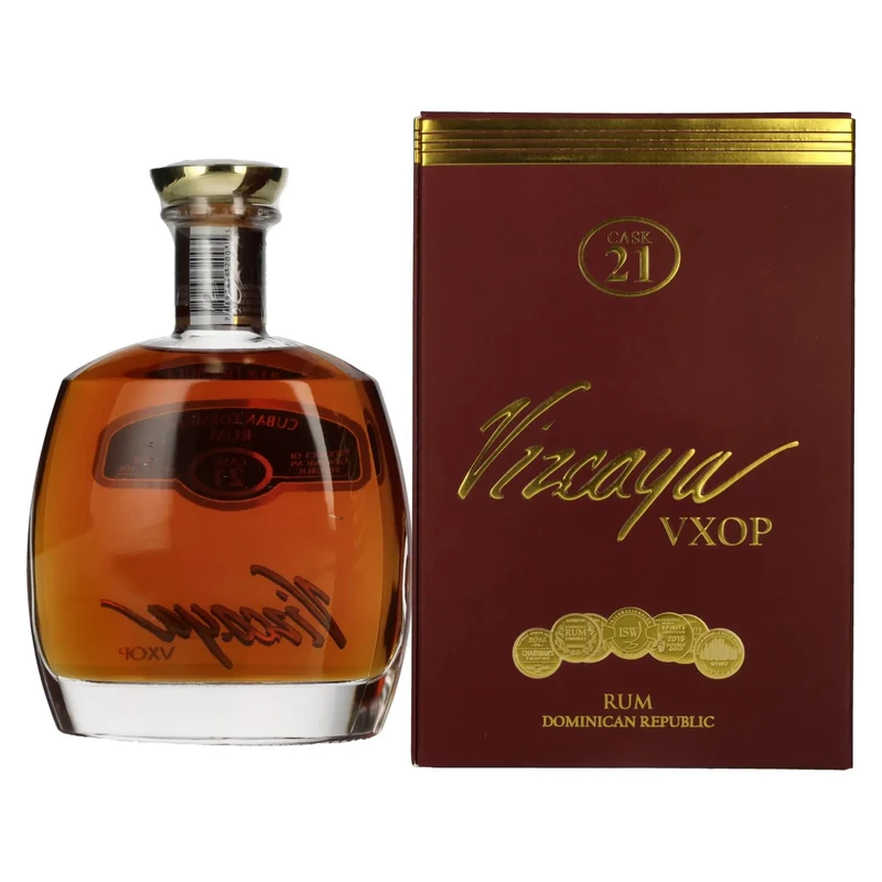 Vizcaya VXOP Cuban Formula Rum Cask 21 40% Vol. 0,7l in Geschenkbox