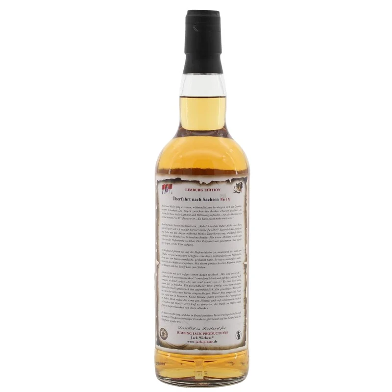 Jacks Pirate Whisky Überfahrt nach Sachsen Part X 48,2% 0,7l