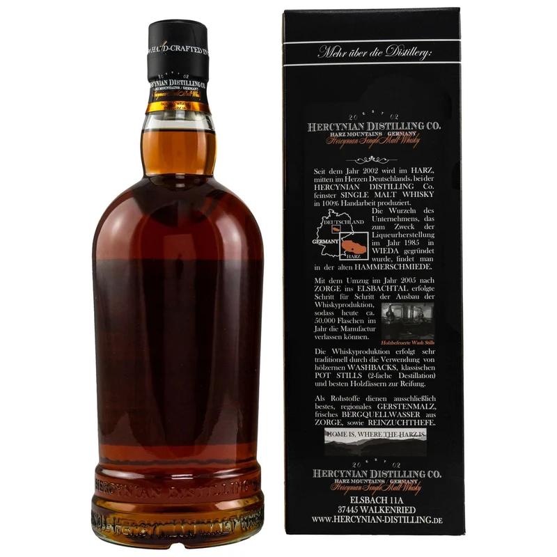 ElsBurn | 7 Jahre | Ruby Port Cask | The Original Hercynian German Whisky | 65%