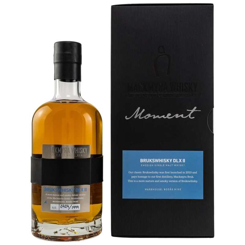 Mackmyra | Moment Brukswhisky DLX II | 9 Jahre | Swedish Whisky | 44%