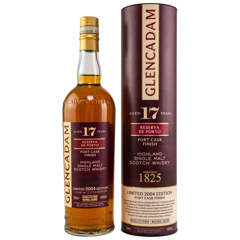 Glencadam | 17 Jahre | Port Cask Finish | Limited 2004 Edition | 46%