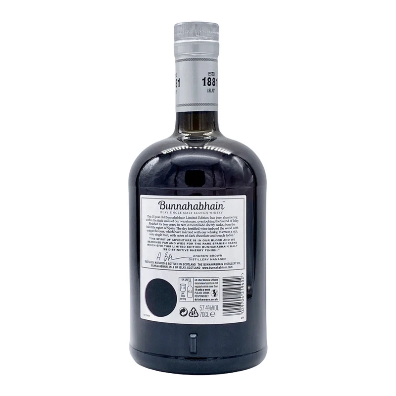 Bunnahabhain | 15 Jahre | Amontillado Finish | 57,4%