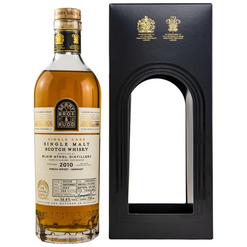 Blair Athol 2010/2023 Berry Bros & Rudd Cask #303318 54,4% 0,7l