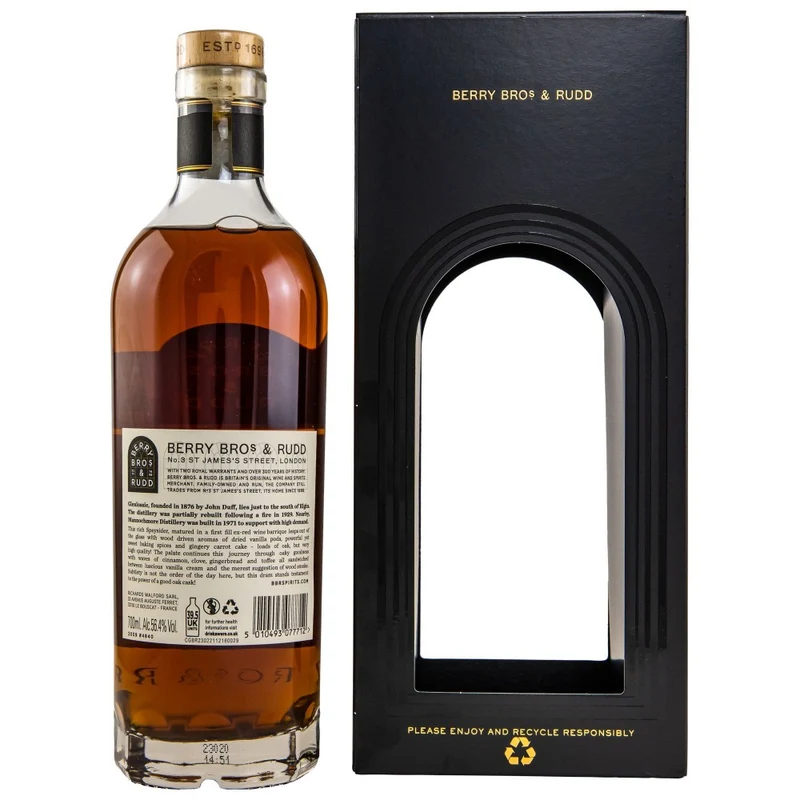 Glenlossie 2009/2022 Berry Bros & Rudd Cask #4840 56,4% 0,7l