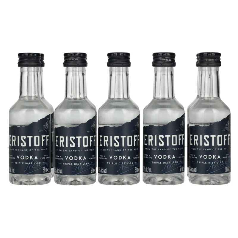 Eristoff Premium Vodka 37,5% Vol. 10x0,05l PET