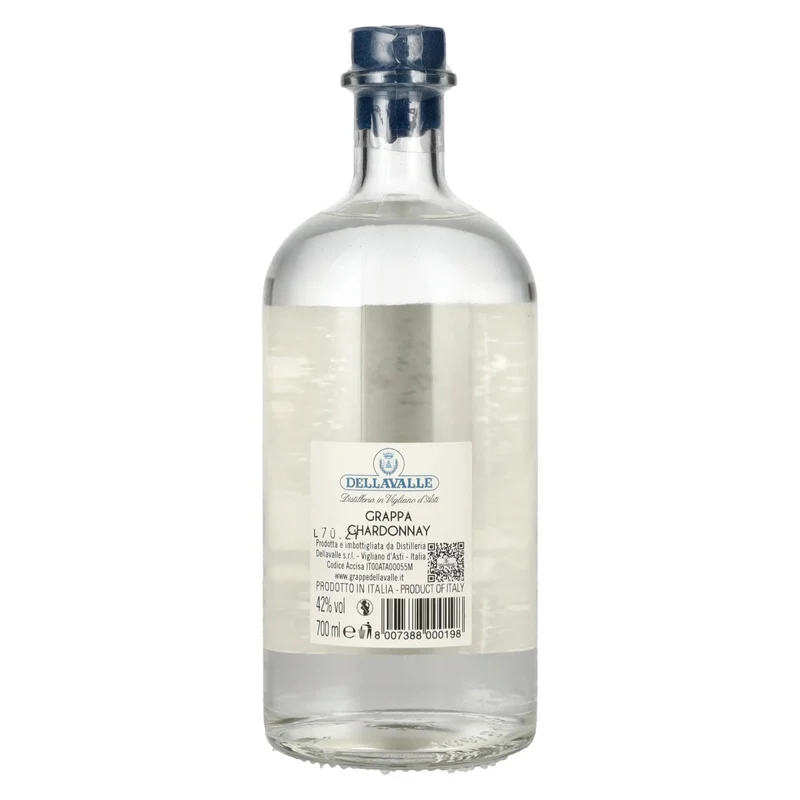 Dellavalle Villa Isa GRAPPA CHARDONNAY 42% Vol. 0,7l