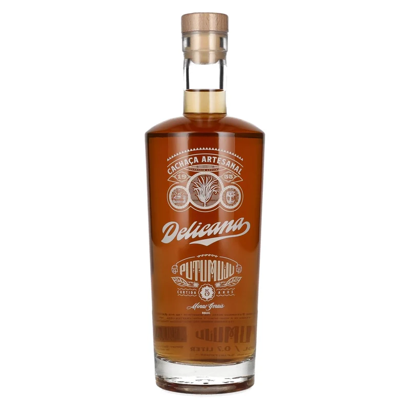 Delicana Supreme PUTUMUJÚ 5 Años Cachaça 45% Vol. 0,7l