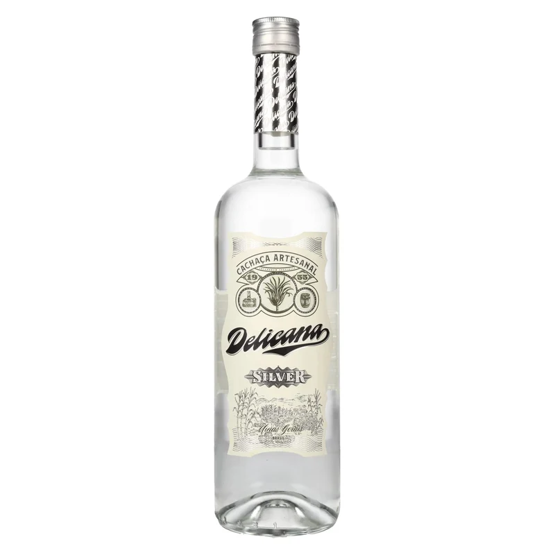 Delicana SILVER Cachaça Artesanal 38% Vol. 1l