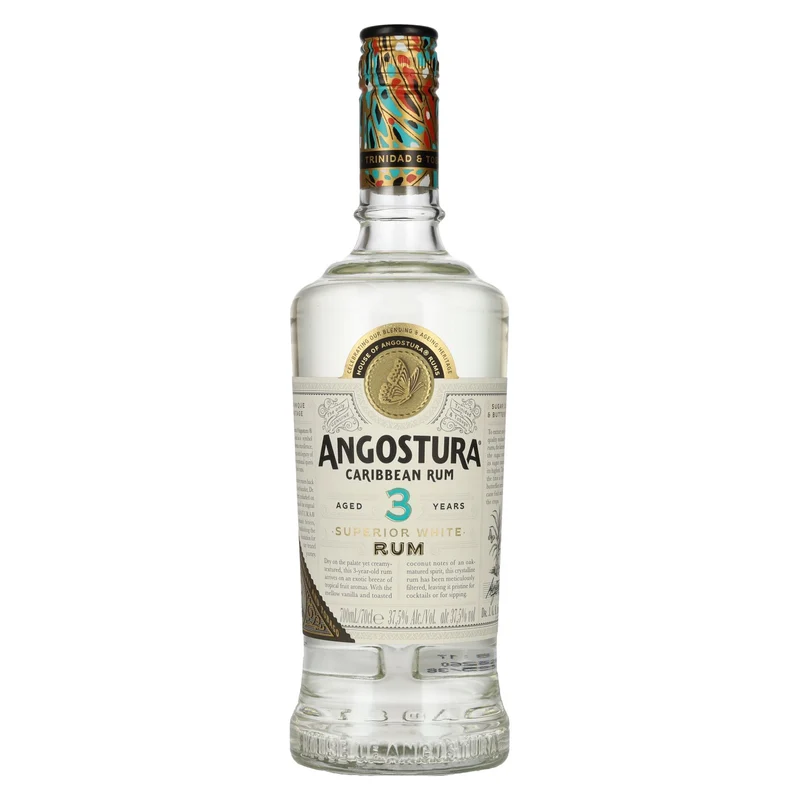 Angostura 3 Years Old Superior White Rum 37,5% Vol. 0,7l