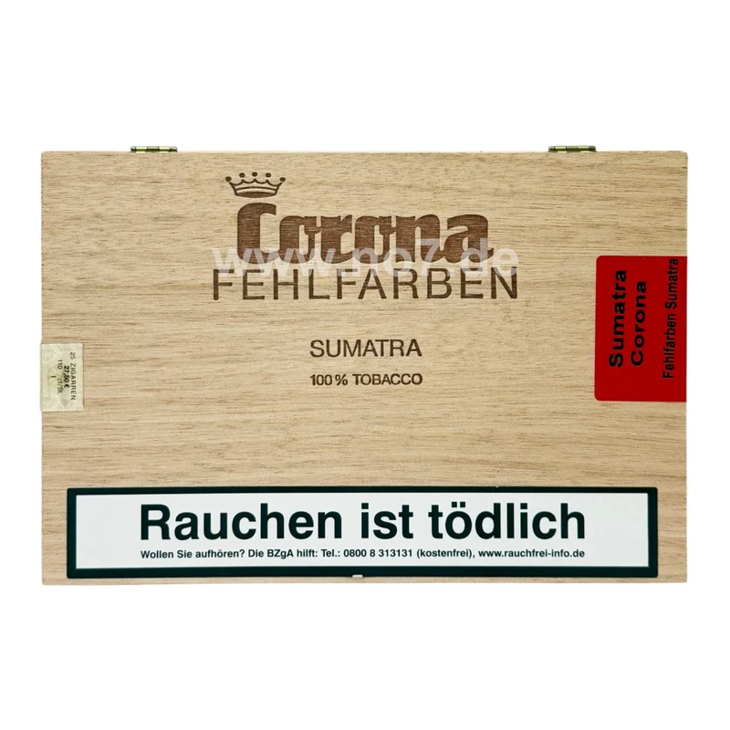 John Aylesbury Corona Fehlfarben Sumatra