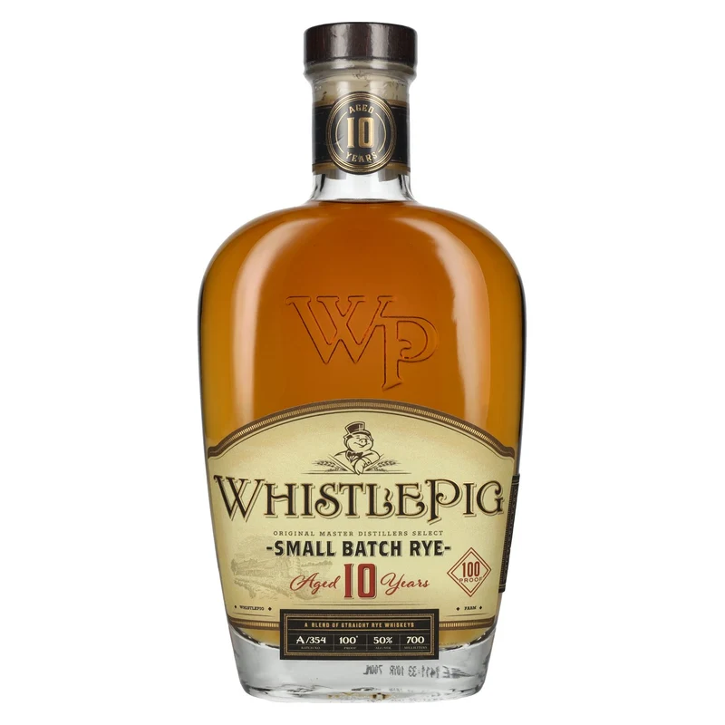 WhistlePig 10 Years Old SMALL BATCH Rye Whiskey 50% Vol. 0,7l