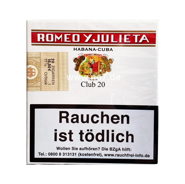 Romeo y Julieta Club (20er)
