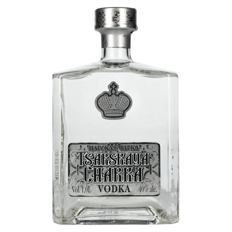 Tsarskaya Charka SILVER Vodka 40% Vol. 1l