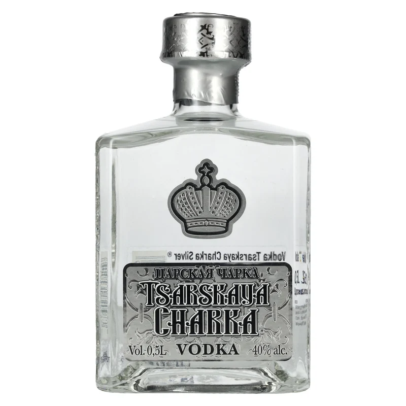Tsarskaya Charka SILVER Vodka 40% Vol. 0,5l