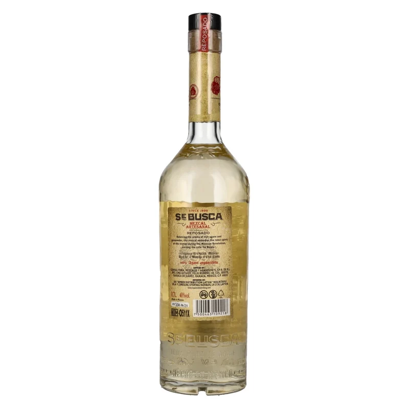 Se Busca Mezcal Artesanal REPOSADO 40% Vol. 0,7l