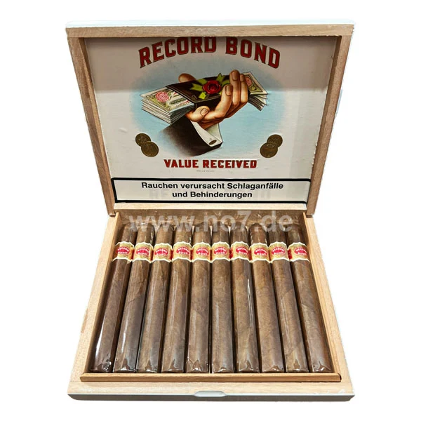 Principle Cigars Record Bond