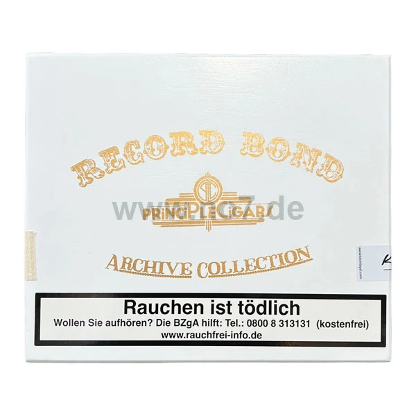 Principle Cigars Record Bond