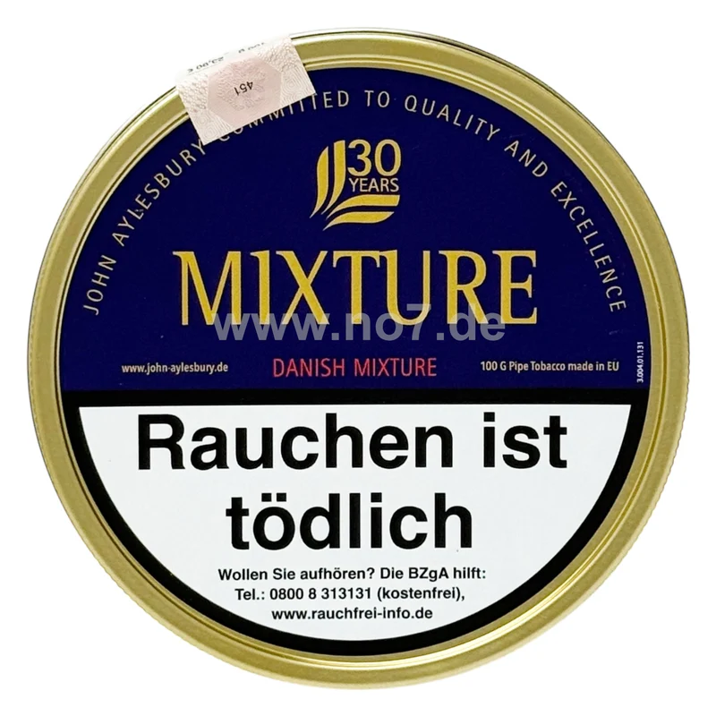 John Aylesbury Jubiläumstabak 30 Years (100g)